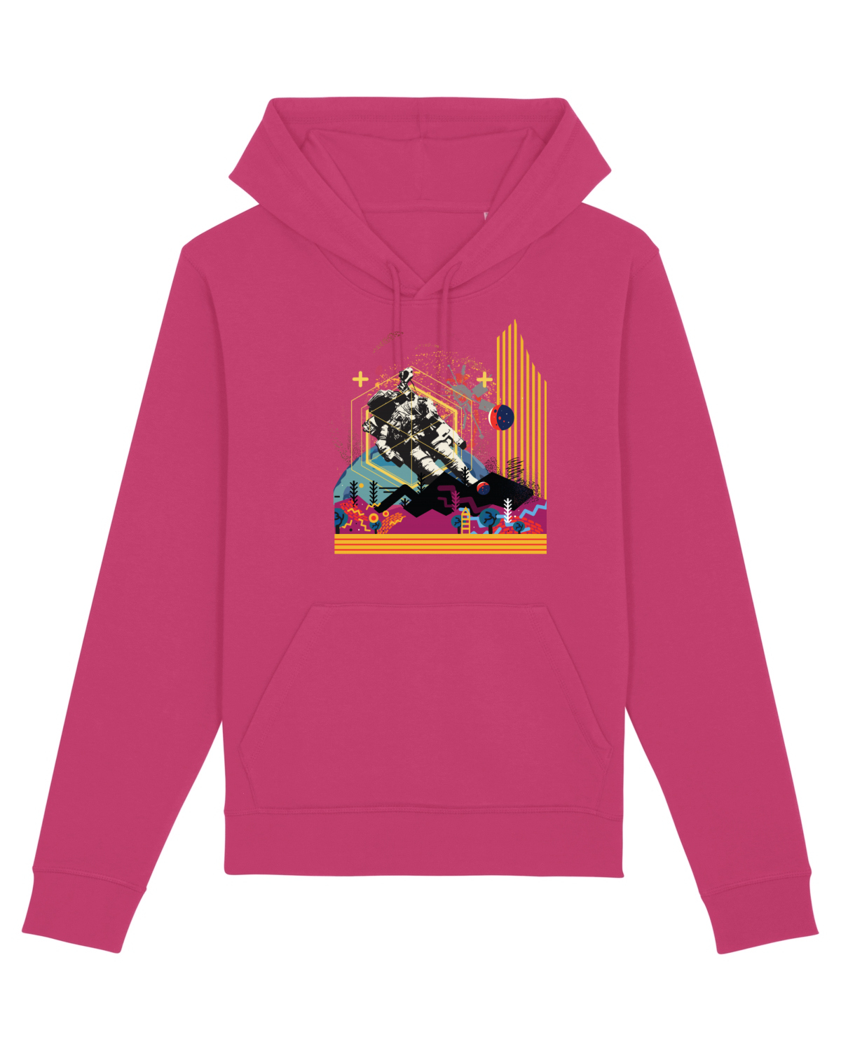Hanorac Unisex Drummer Raspberry