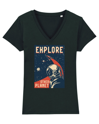 Explore Other Planet Black