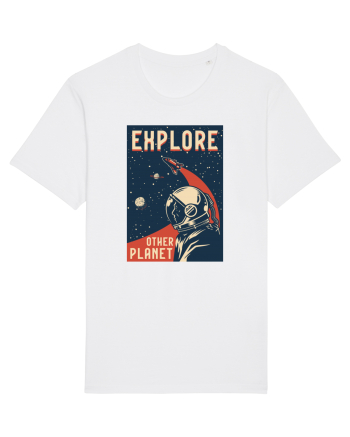 Explore Other Planet White