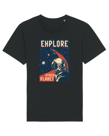 Explore Other Planet Black