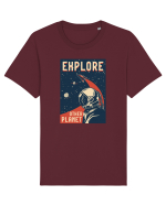 Explore Other Planet Tricou mânecă scurtă Unisex Rocker