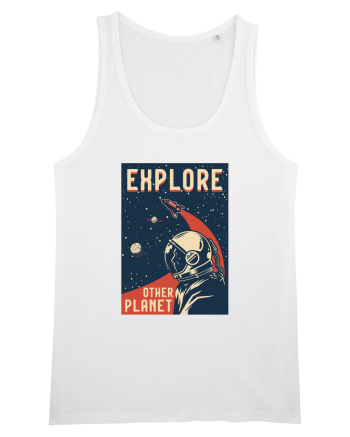 Explore Other Planet White