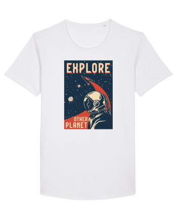 Explore Other Planet White