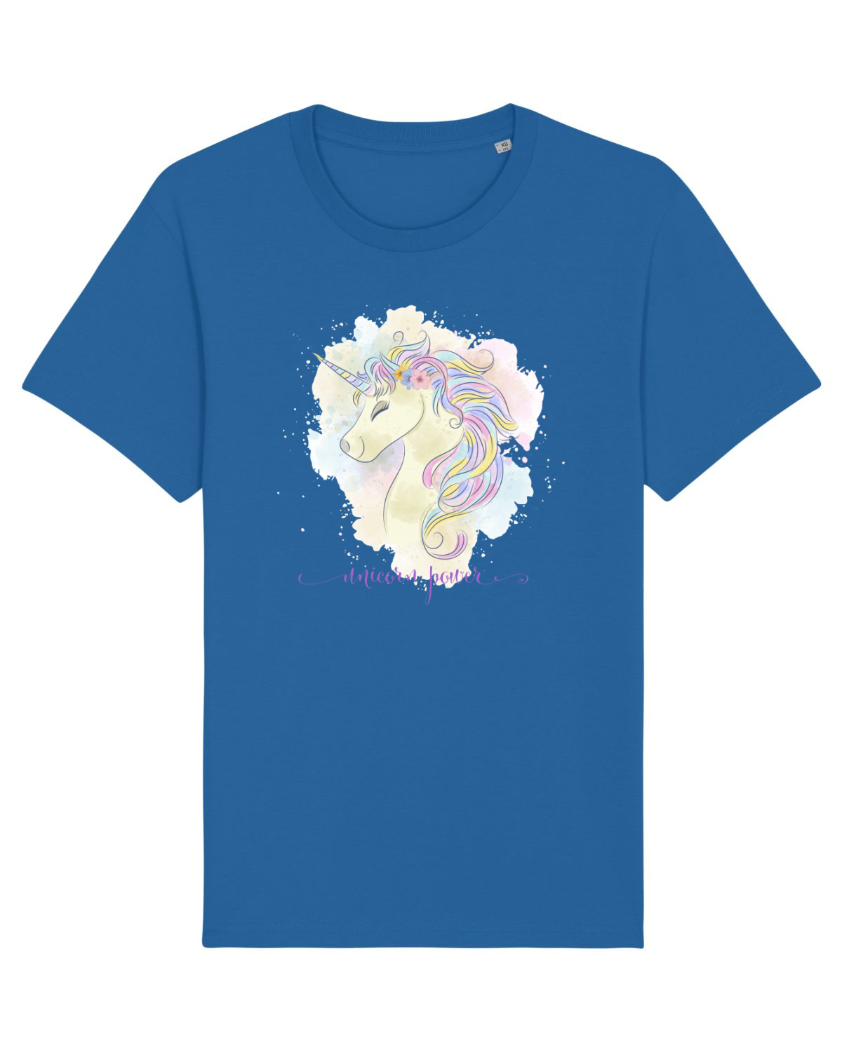 Tricou mânecă scurtă Unisex Rocker Royal Blue