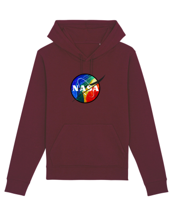 NASA Colorful Burgundy