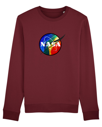 NASA Colorful Burgundy