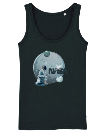 NASA Moon Black