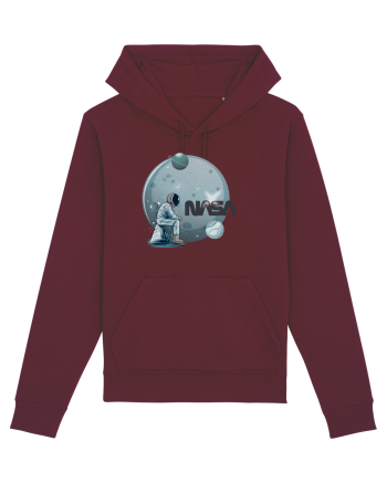 NASA Moon Burgundy