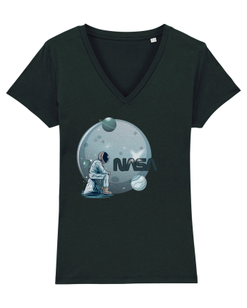 NASA Moon Black