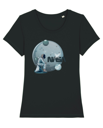NASA Moon Black