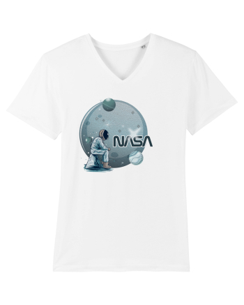 NASA Moon White