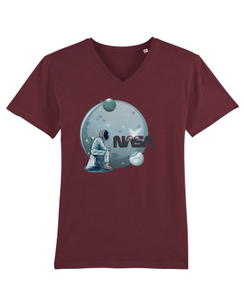 NASA Moon Burgundy