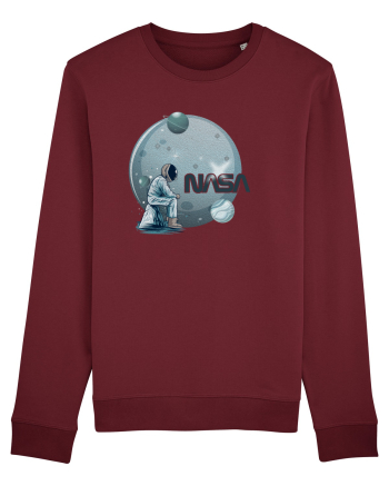 NASA Moon Burgundy