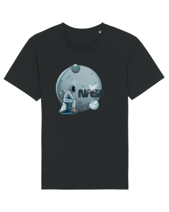 NASA Moon Black