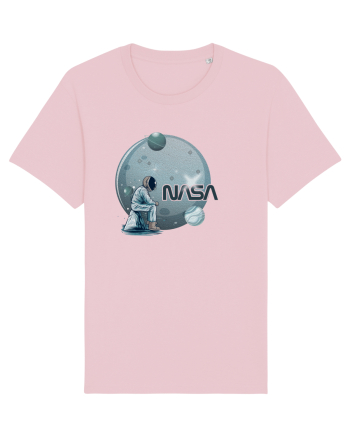 NASA Moon Cotton Pink