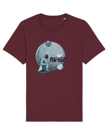 NASA Moon Burgundy