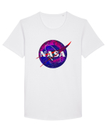 NASA Planet Tricou mânecă scurtă guler larg Bărbat Skater