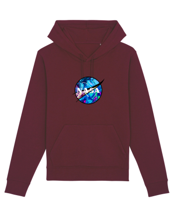 NASA Trippy Burgundy