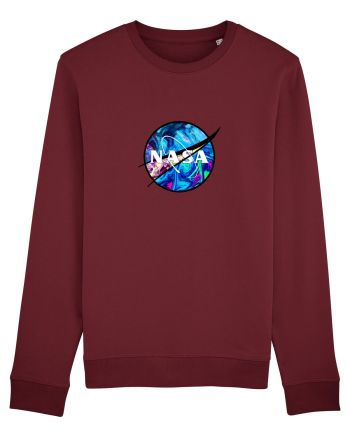 NASA Trippy Burgundy