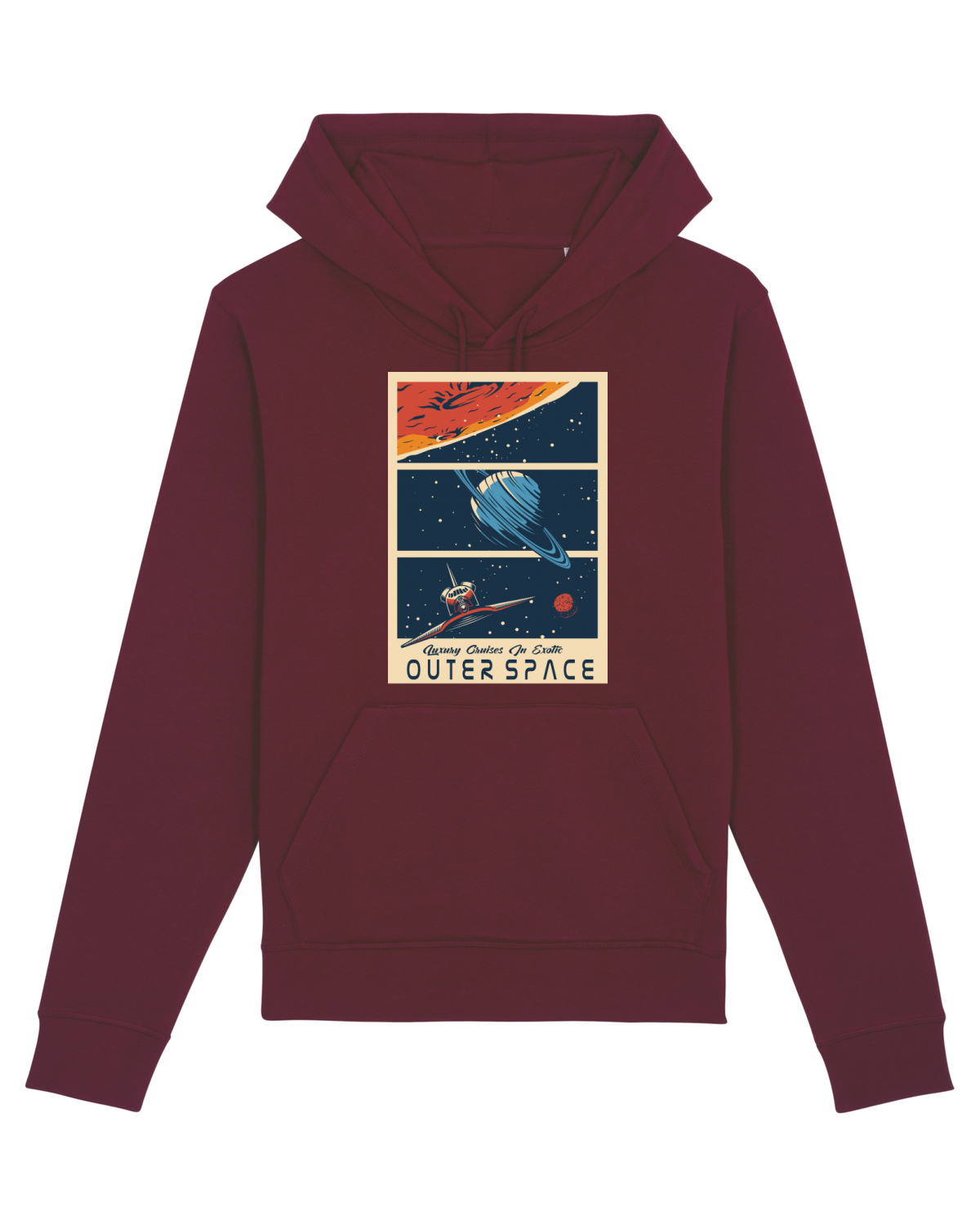 Hanorac Unisex Drummer Burgundy