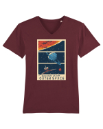 OuterSpace Tricou mânecă scurtă guler V Bărbat Presenter