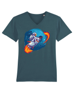 Rocket Astro Tricou mânecă scurtă guler V Bărbat Presenter