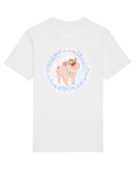 Porcușor Tricou mânecă scurtă Unisex Rocker