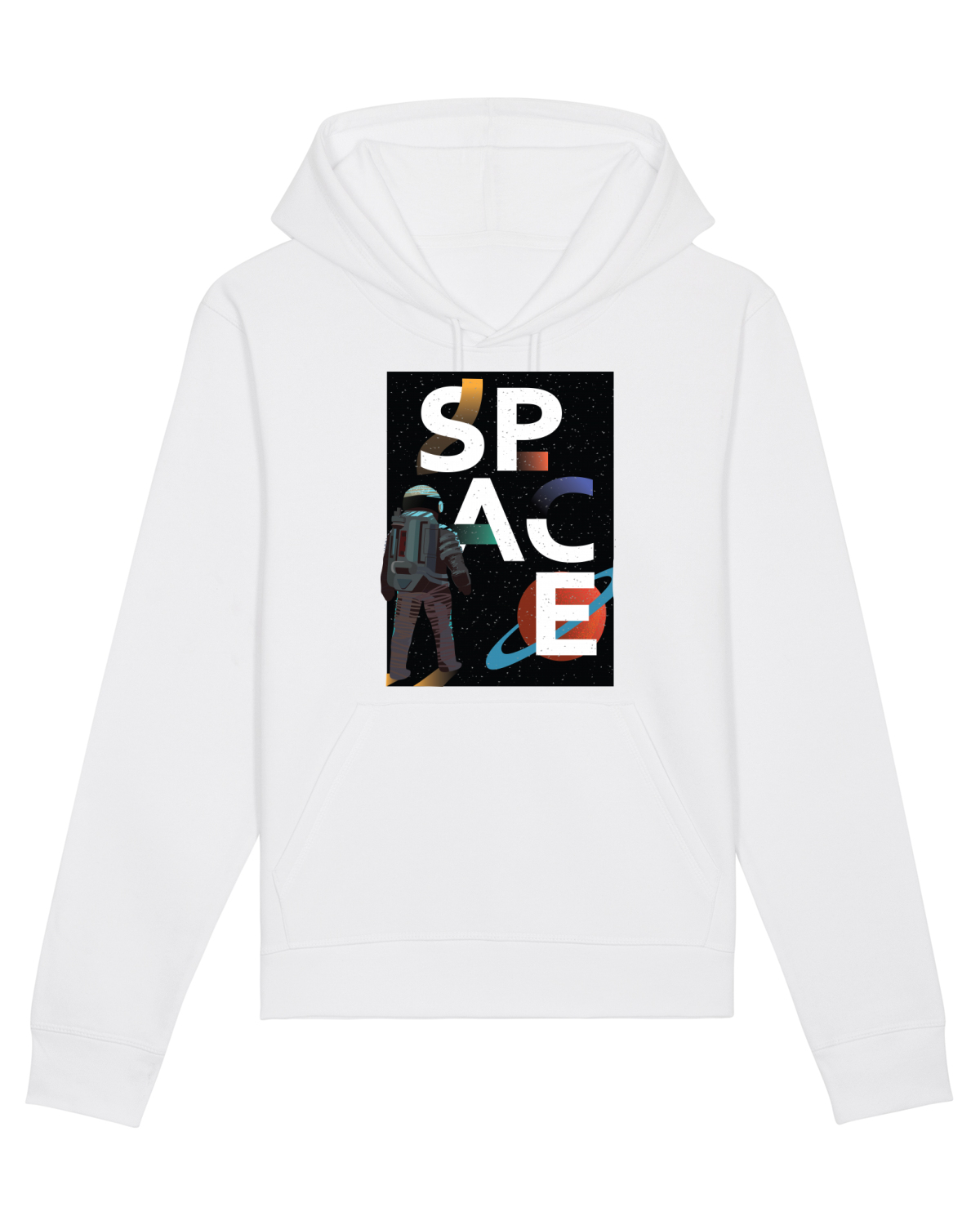 Hanorac Unisex Drummer White