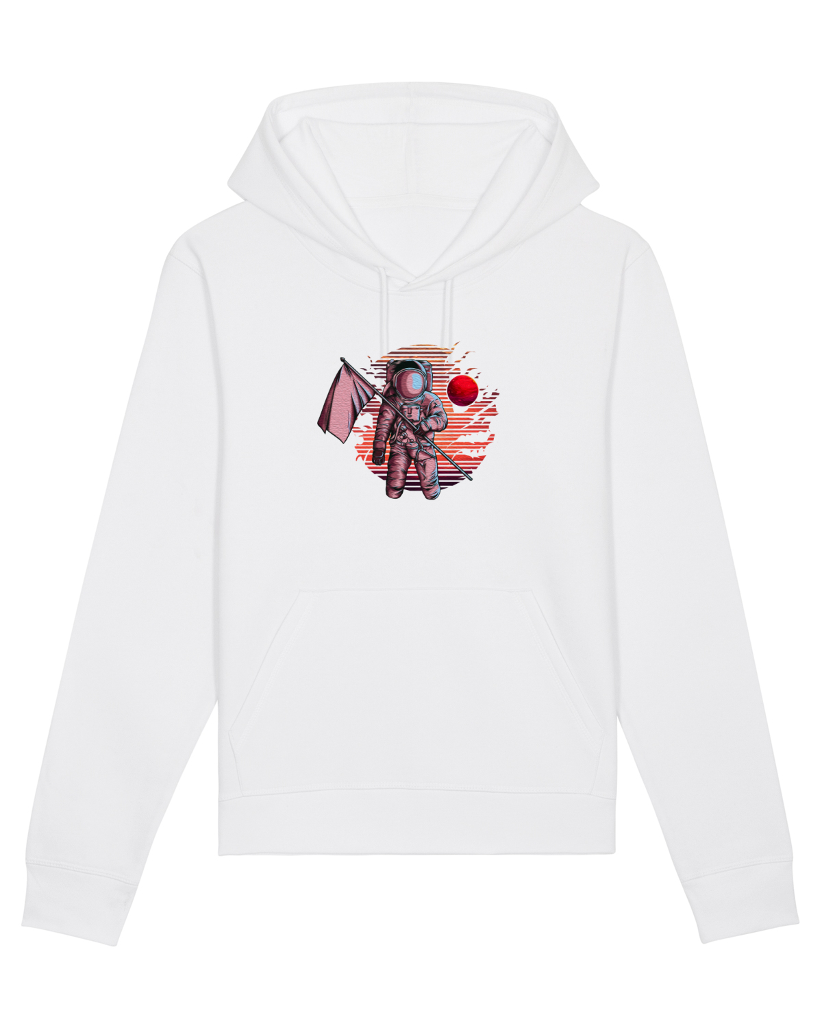 Hanorac Unisex Drummer White