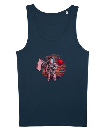 Astronaut Red Planet Navy