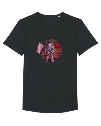 Astronaut Red Planet Black