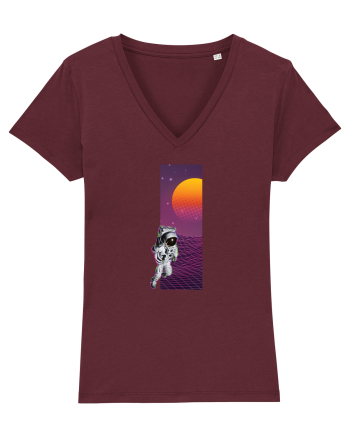 Astro Retro Sunset Burgundy