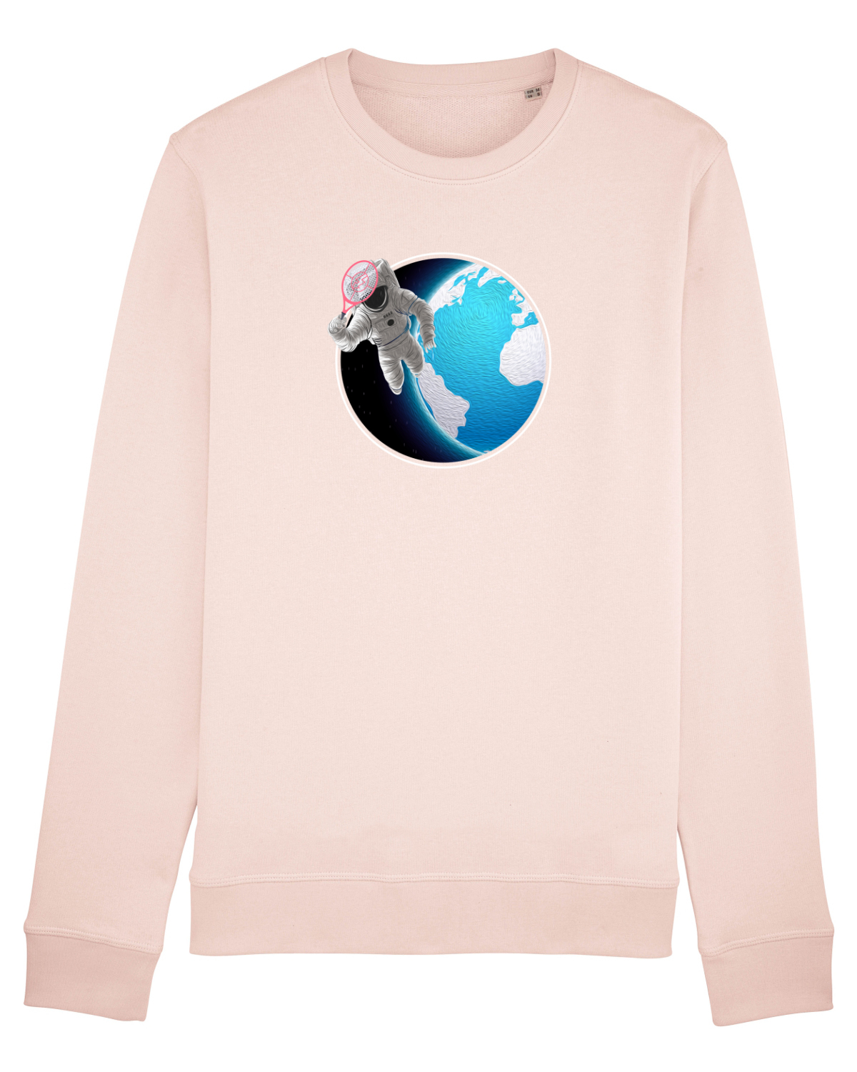 Bluză mânecă lungă Unisex Rise Candy Pink
