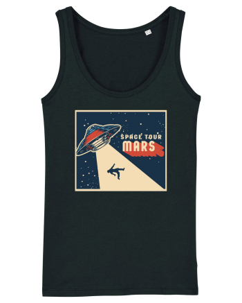 Space Tour Mars UFO Black