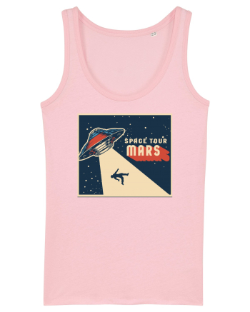 Space Tour Mars UFO Cotton Pink