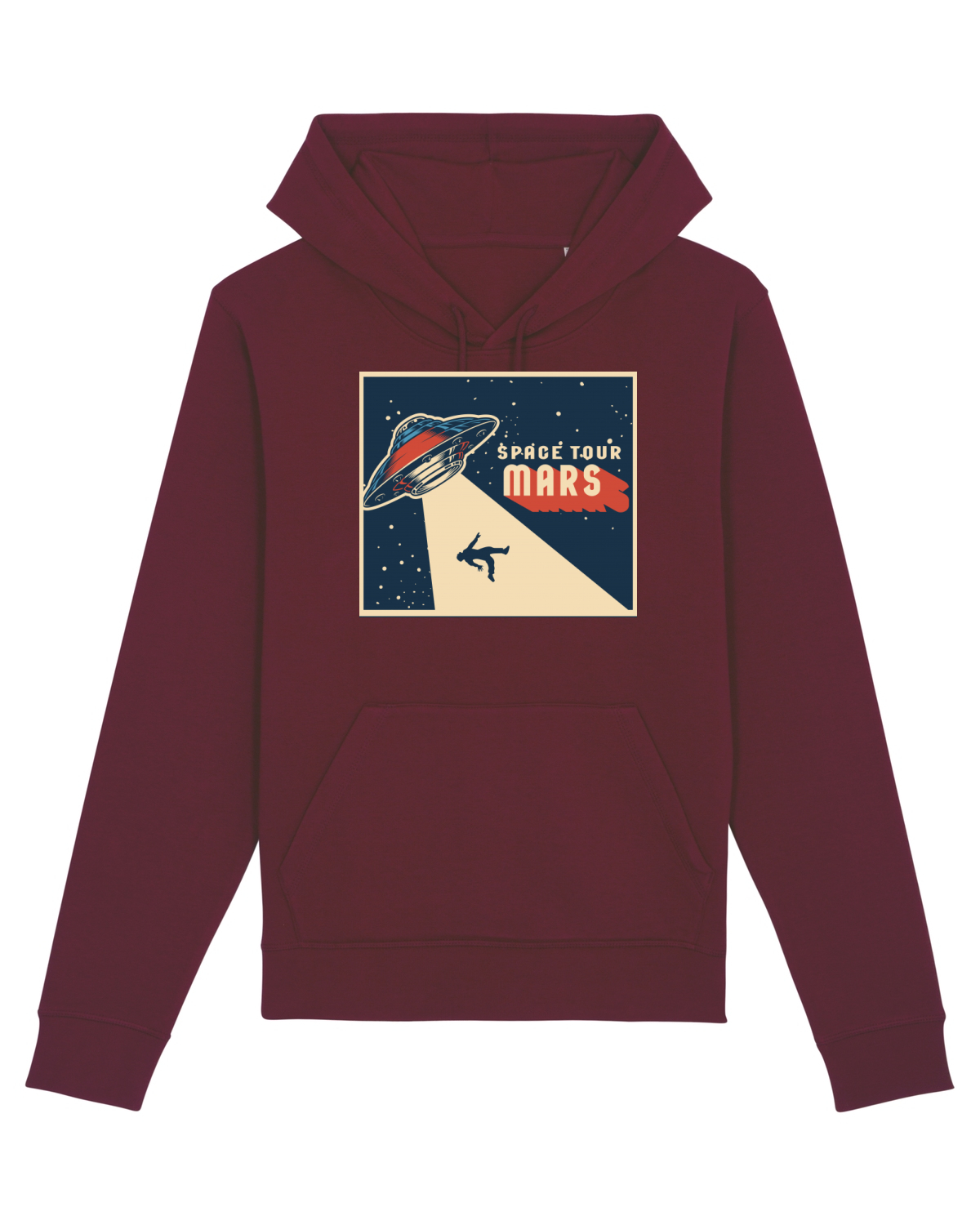 Hanorac Unisex Drummer Burgundy