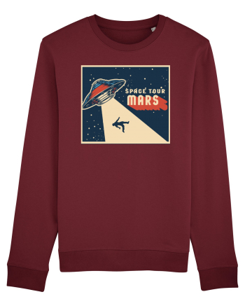 Space Tour Mars UFO Burgundy