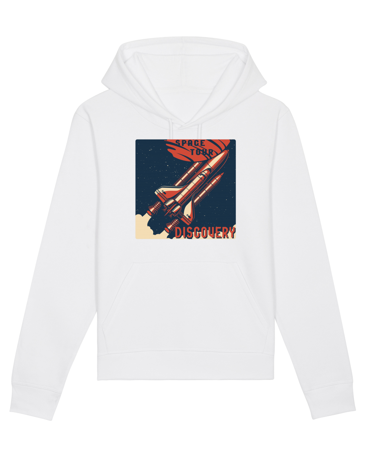 Hanorac Unisex Drummer White