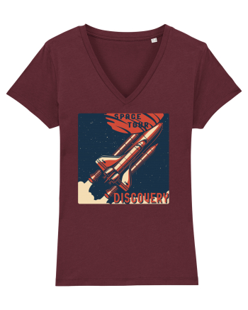 Space Tour Discovery Burgundy