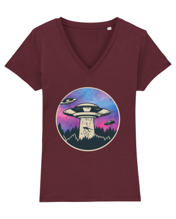 UFO Abduction Burgundy