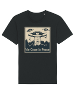 We Come In Peace Tricou mânecă scurtă Unisex Rocker