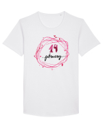 14 February Tricou mânecă scurtă guler larg Bărbat Skater