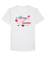 Always Forever Tricou mânecă scurtă guler larg Bărbat Skater