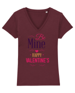 Be Mine Tricou mânecă scurtă guler V Damă Evoker