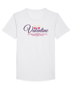 Be my Valentine Tricou mânecă scurtă guler larg Bărbat Skater