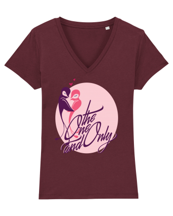 Birds The one and Only Burgundy