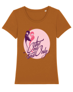 Birds The one and Only Tricou mânecă scurtă guler larg fitted Damă Expresser