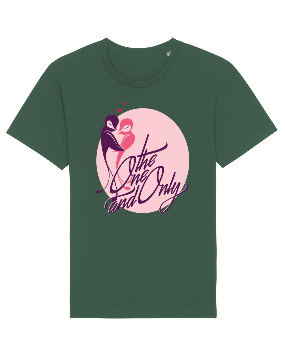 Tricou mânecă scurtă Unisex Rocker Bottle Green