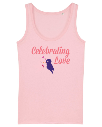 Celebrating Love Birds Cotton Pink