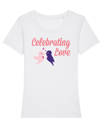 Celebrating Love Birds White